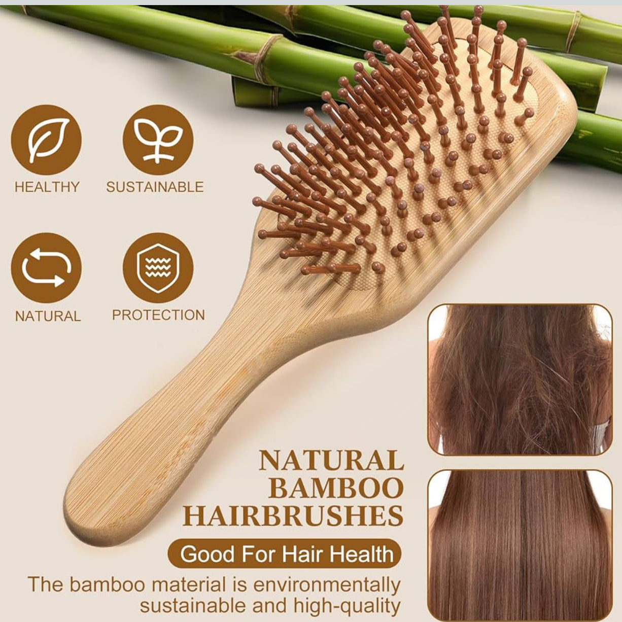 Mini Bamboo Brush