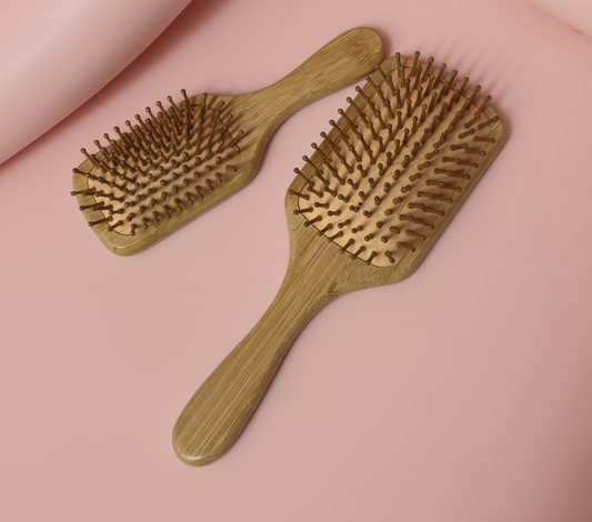 Bamboo Brush Duo (Large + Mini)/Dúo de Cepillos de Bambu (Grande + Mini)